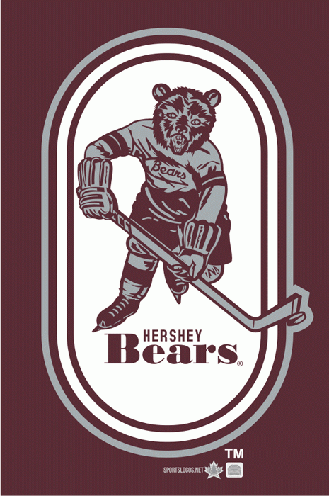 Hershey Bears 1999 00 Alternate Logo iron on transfers for T-shirts